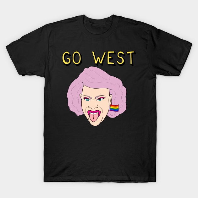 Go West T-Shirt by fsketchr